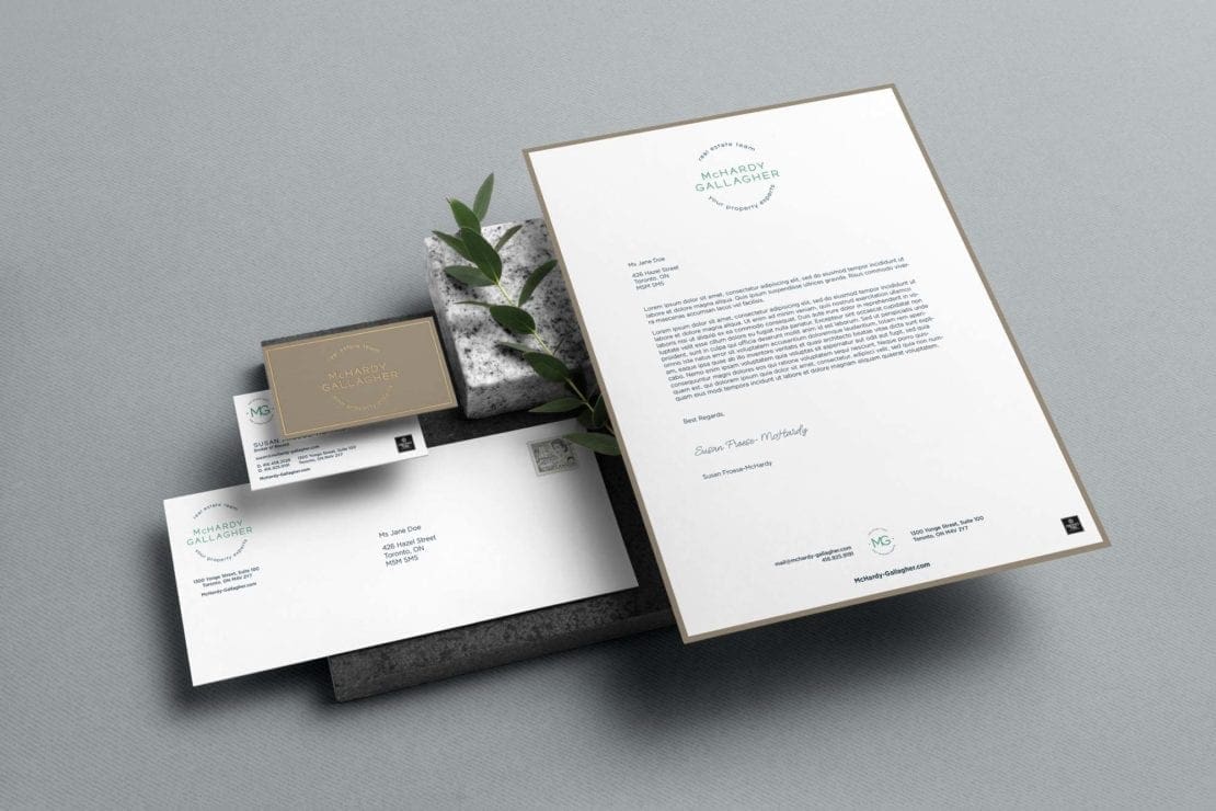 McHardy Gallagher Team Stationery Branding Design